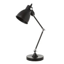 Flexo/Lampe de bureau Noir Métal 25 W 27 x 16 x 52 cm