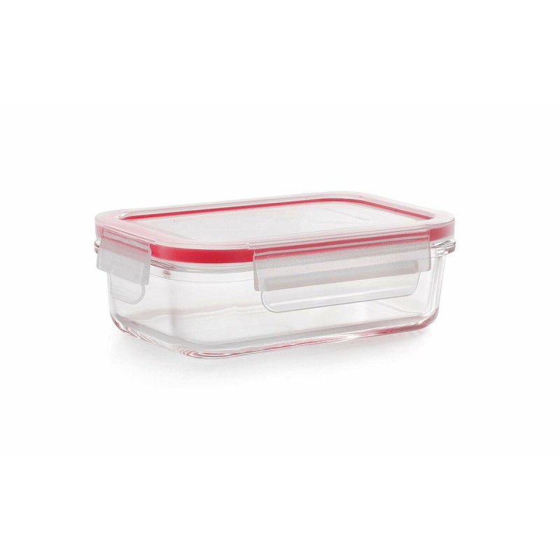 Lunchbox Ibili 754704 Borosilikatglas rechteckig 400 ml 10 x 15 x 5 cm