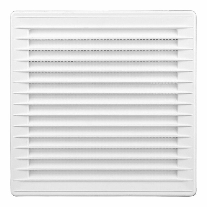 Ventilation grille EDM 87724 White 17 x 17 x 1,15 cm Mosquito net