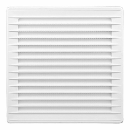 Ventilation grille EDM 87724 White 17 x 17 x 1,15 cm Mosquito net