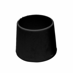 Endkappe Micel CNT07 Schwarz Kautschuk kreisförmig Ø 45 x 40 mm (20 Stück)