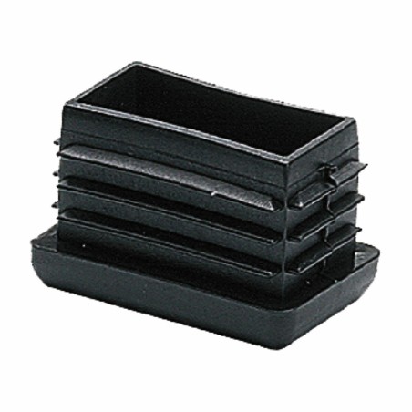 Ferrule/Terminal plug Micel CNT04 Black Polyethylene Rectangular 10 x 40 x 17 mm (25 Units)