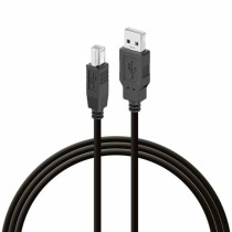 USB Cable PcCom Black 3 m