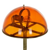 Desk lamp Orange Golden Crystal Iron 40 W 220-240 V 31 x 31 x 65 cm