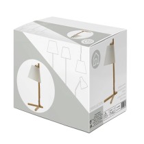 Desk lamp White Natural Bamboo 40 W 220-240 V 27 x 21 x 50 cm