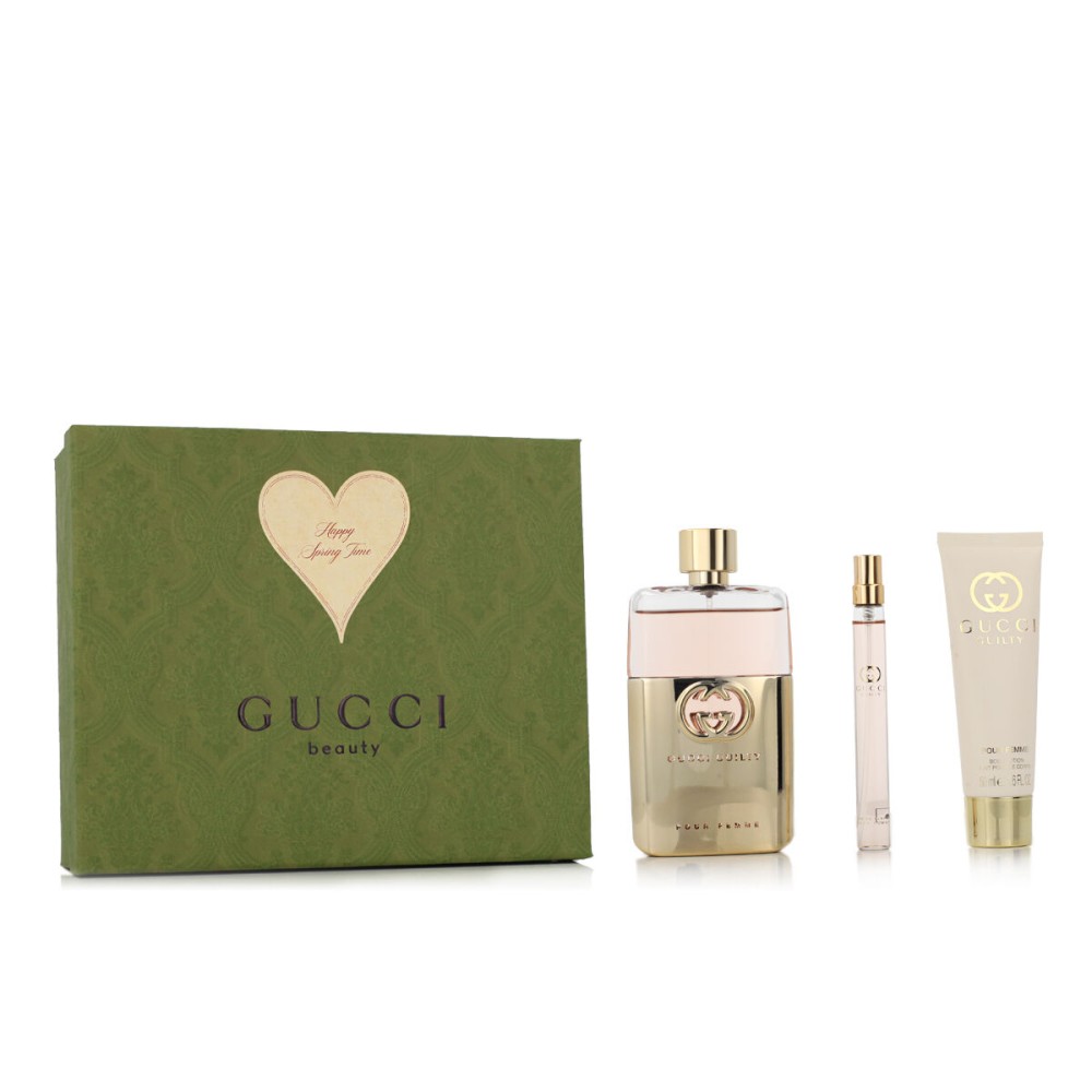 Unisex-Parfüm Gucci Guilty Guilty EDP 3 Stücke