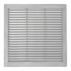 Ventilation grille EDM 87707 Grey 25 x 25 x 0,7 cm Mosquito net