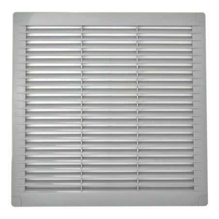 Grille de ventilation EDM 87709 Gris 30 x 30 x 0,7 cm Moustiquaire