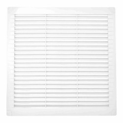 Grille de ventilation EDM 87708 Blanc 30 x 30 x 0,7 cm Moustiquaire