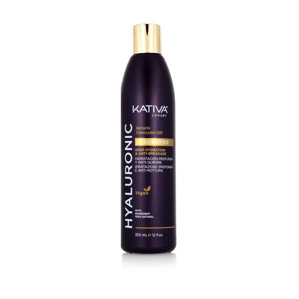 Feuchtigkeitsspendendes Shampoo Kativa Hyaluronic Keratin 355 ml