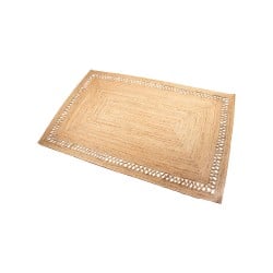 Tapis Alexandra House Living Naturel Rotin Fibre naturelle 120 x 170 cm