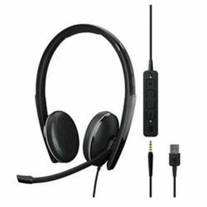 Headphones with Microphone Epos 1000916 Black