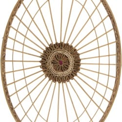 Wall Decoration Alexandra House Living Natural Rattan Natural Fibre 52 x 3 x 77 cm