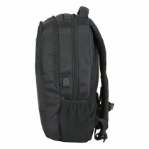 Sac à Dos pour Portable et Tablette avec Sortie USB Safta 15,6'' Noir 30 x 43 x 16 cm