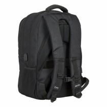 Sac à Dos pour Portable et Tablette avec Sortie USB Safta 15,6'' Noir 30 x 43 x 16 cm