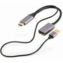 DisplayPort-zu-HDMI-Adapter GEMBIRD A-HDMIM-DPF-02 Schwarz 10 cm 4K Ultra HD