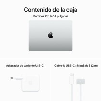 Ordinateur Portable Apple MRX63Y/A 14" 18 GB RAM M3 Pro 512 GB SSD