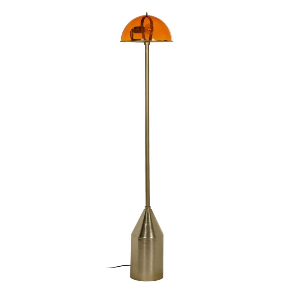 Lampadaire Orange Doré 40 W 220-240 V 31 x 31 x 156 cm