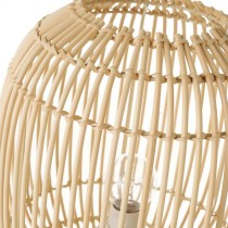 Desk lamp Natural Metal Rattan 40 W 220-240 V 23 x 23 x 31 cm