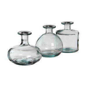 Flasche Mica Decorations Simone 14 x 12 cm Kristall