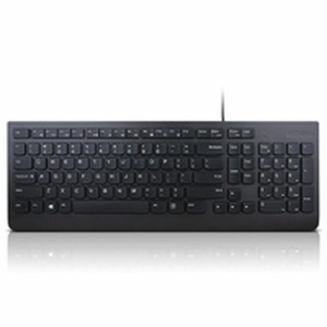 Clavier Lenovo 4Y41C68674 Espagnol Qwerty Noir Multicouleur