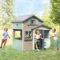 Kinderspielhaus Smoby GREEN EVO FRIENDS HOUSE 175,4 x 114,3 x 162 cm