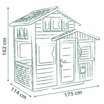 Kinderspielhaus Smoby GREEN EVO FRIENDS HOUSE 175,4 x 114,3 x 162 cm