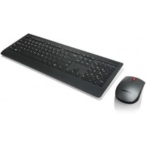 Tastatur mit Drahtloser Maus Lenovo 4X30H56823 Qwerty Spanisch