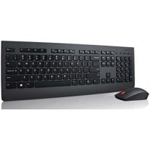 Tastatur mit Drahtloser Maus Lenovo 4X30H56823 Qwerty Spanisch