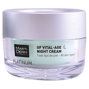 Crème de nuit Platinum GF Martiderm Vital Age (50 ml)