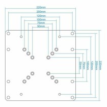 Adapter TooQ VMA0200-B 23"-42"