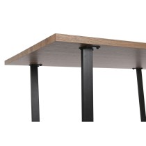 Table de Salle à Manger Home ESPRIT Marron Noir Fer Bois MDF 160 x 90 x 75 cm