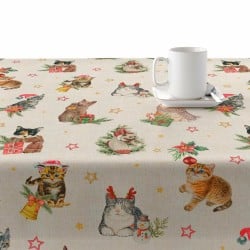 Fleckenabweisende geharzte Tischdecke Belum Christmas Bunt 300 x 150 cm