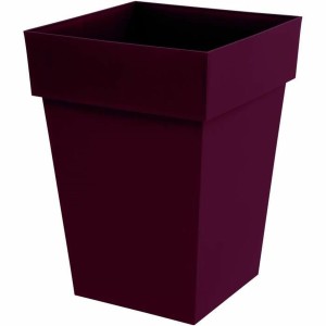 Blumentopf Ecolux Toscana Rot Burgunderrot 51 L 39 x 39 x 53 cm