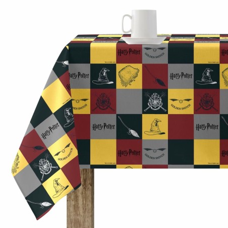 Stain-proof resined tablecloth Harry Potter Multicolour 300 x 150 cm