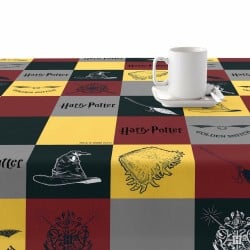 Fleckenabweisende geharzte Tischdecke Harry Potter Bunt 300 x 150 cm