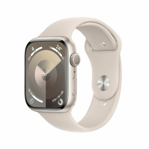 Montre intelligente Apple Watch Series 9 1,9" Blanc Beige 45 mm