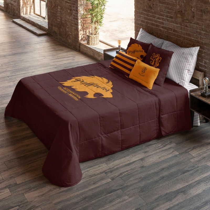 Couette légère Harry Potter Gryffindor Multicouleur 280 x 4 x 270 cm Lit king size