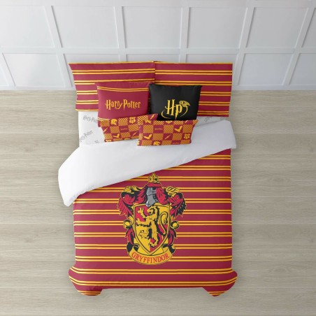 Bettdeckenbezug Harry Potter Gryffindor Shield Bunt 175 Fäden 140 x 200 cm Einzelmatratze