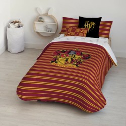 Housse de Couette Harry Potter Gryffindor Shield Multicouleur 175 Fils 140 x 200 cm Lit 1 persone