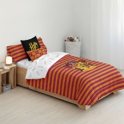 Housse de Couette Harry Potter Gryffindor Shield Multicouleur 175 Fils 140 x 200 cm Lit 1 persone