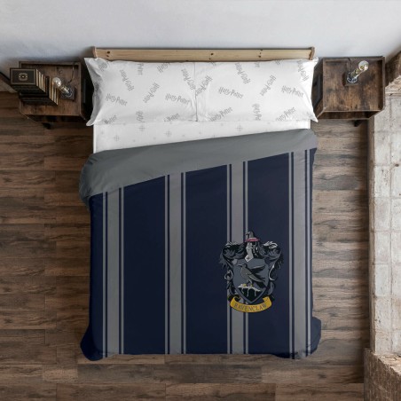 Housse de Couette Harry Potter Ravenclaw Multicouleur Blue marine 175 Fils 155 x 220 cm Lit 1 persone