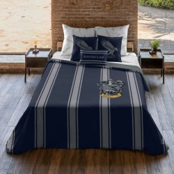 Bettdeckenbezug Harry Potter Ravenclaw Bunt Marineblau 175 Fäden 155 x 220 cm Einzelmatratze