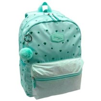 Cartable Blin-Blin Menthe 42 x 31 x 14 cm Coeurs