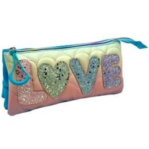 Dreifaches Mehrzweck-Etui Blin-Blin Love 11 x 23 x 5 cm