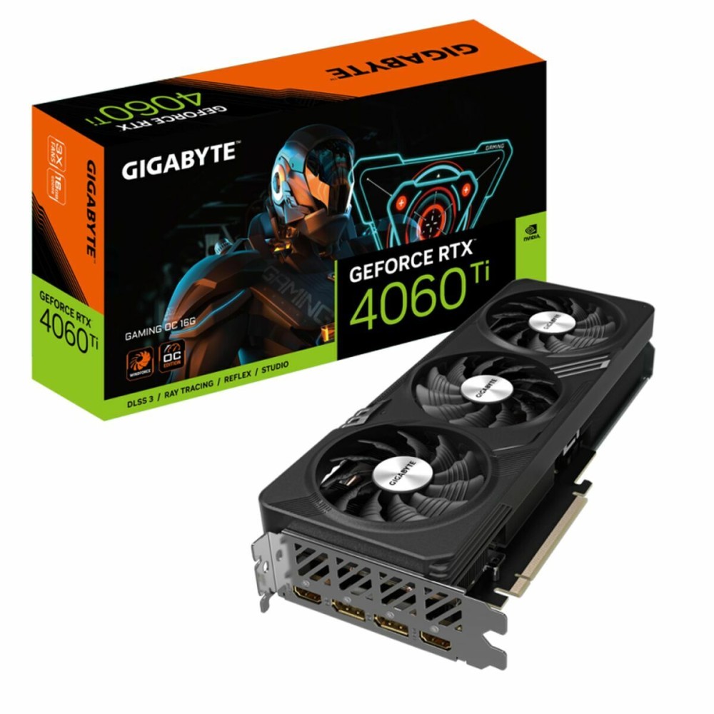 Grafikkarte Gigabyte GeForce RTX 4060 Ti Gaming OC 16 GB GDDR6 Geforce RTX 4060 Ti