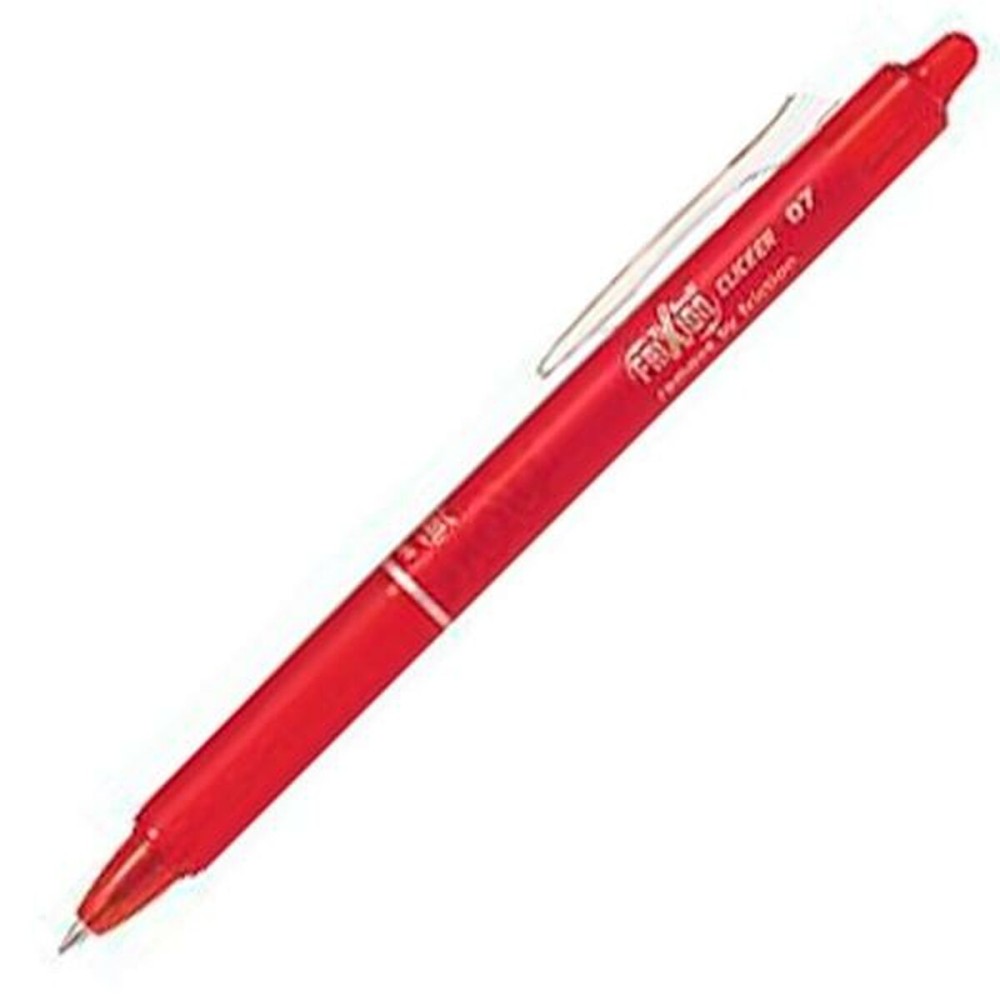 Stift Pilot Frixion Clicker Löschbare Tinte Rot 0,4 mm 12 Stück