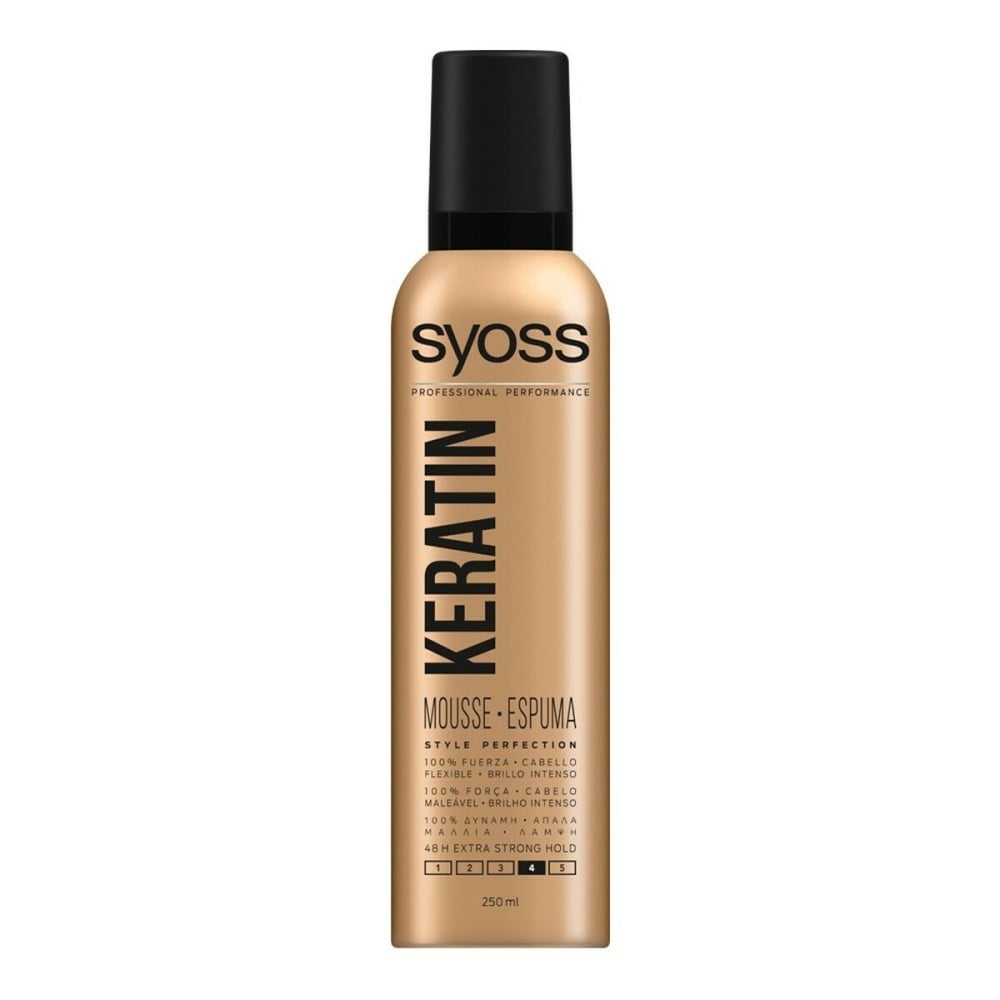 Styling Schaum Keratin Syoss (250 ml)