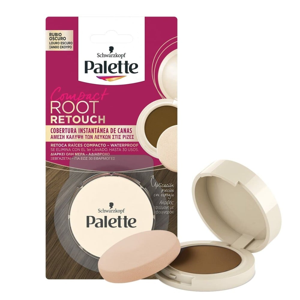 Correcteur de Racines Schwarzkopf Root Retouch Compact Blond foncé 3 g