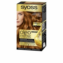 Teinture permanente Syoss Oleo Intense Sans ammoniaque Nº 7-77 Cuivre Fougeux